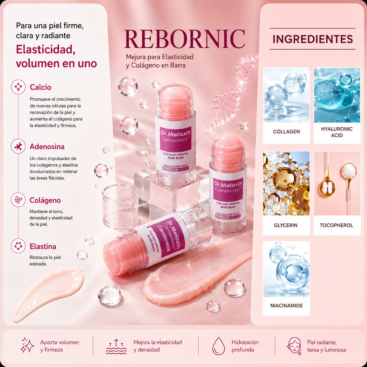 Tratamiento Dermocorrector ProElasticidad: Complejo Regenerador Dr Melaxin Cemenrete