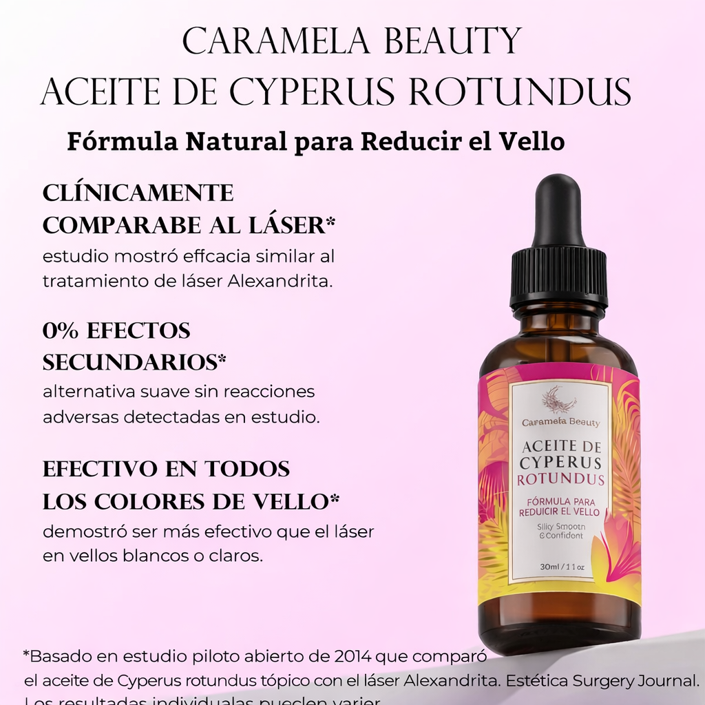 Sistema Botánico de Control del Vello: Cyperus Rotundus Oil 30 mL