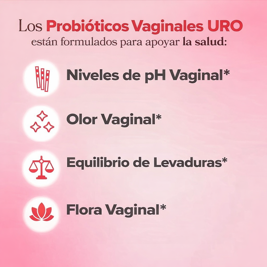 Cápsulas Uro Vaginal Probiotic + Urogummies: Sistema Probiótico Dual de Equilibrio Íntimo Avanzado