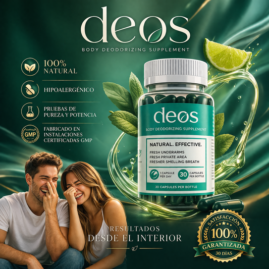 DEOS Body Deodorizing Pro: Sistema Integral de Eliminación de Olores y Frescura Corporal
